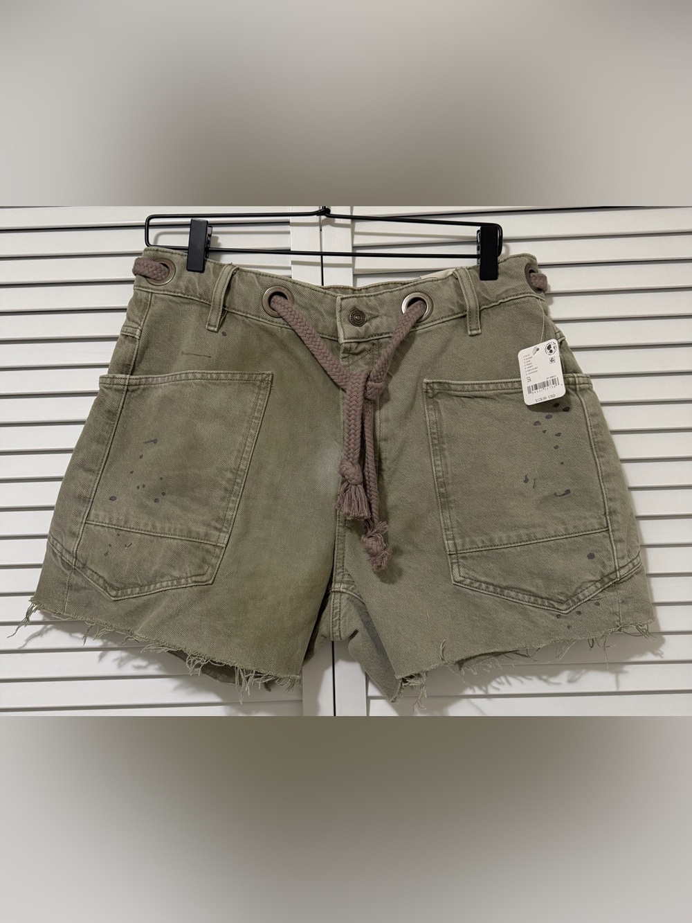 NWT WeThe Free Moxie Barrel Shorts - Picture 3 of 6